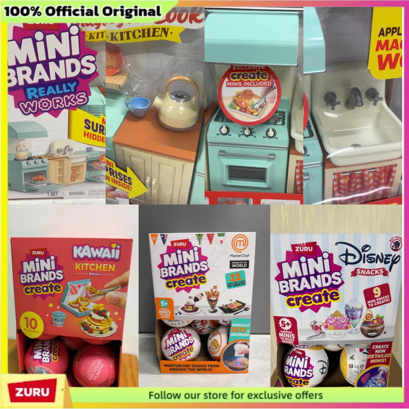 Food Snacks Box - Zuru Mini Brands Create Disney Snacks