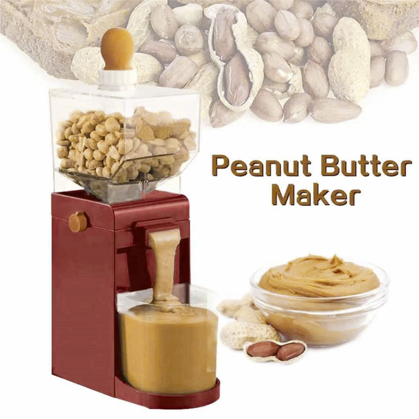 Peanut Butter Snack - Peanut Butter Maker Home Electric Grain