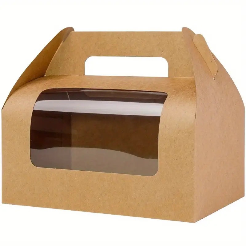 Food Or Snacks - 10/30 Piece With Window Transparent Gift