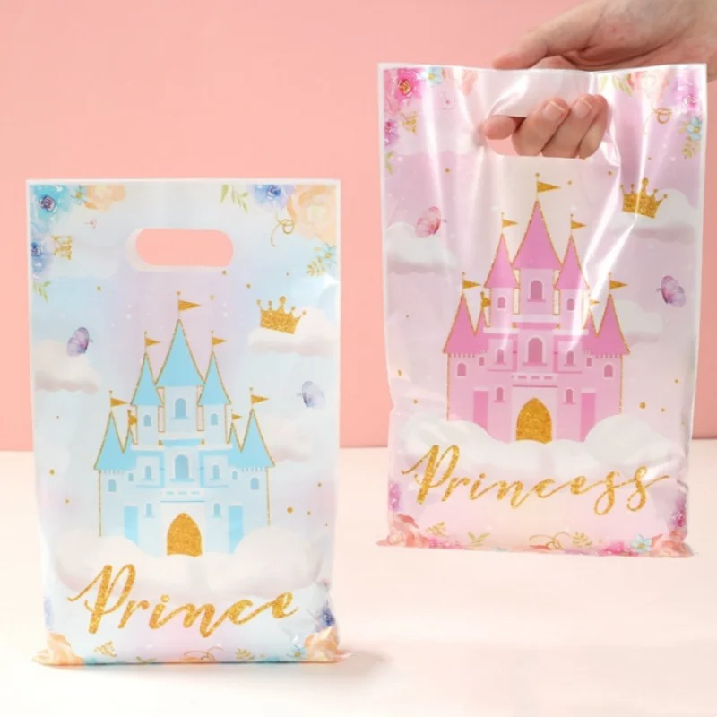Food Or Snacks - 100PCS Cartoon Handle Gift Packaging Bags