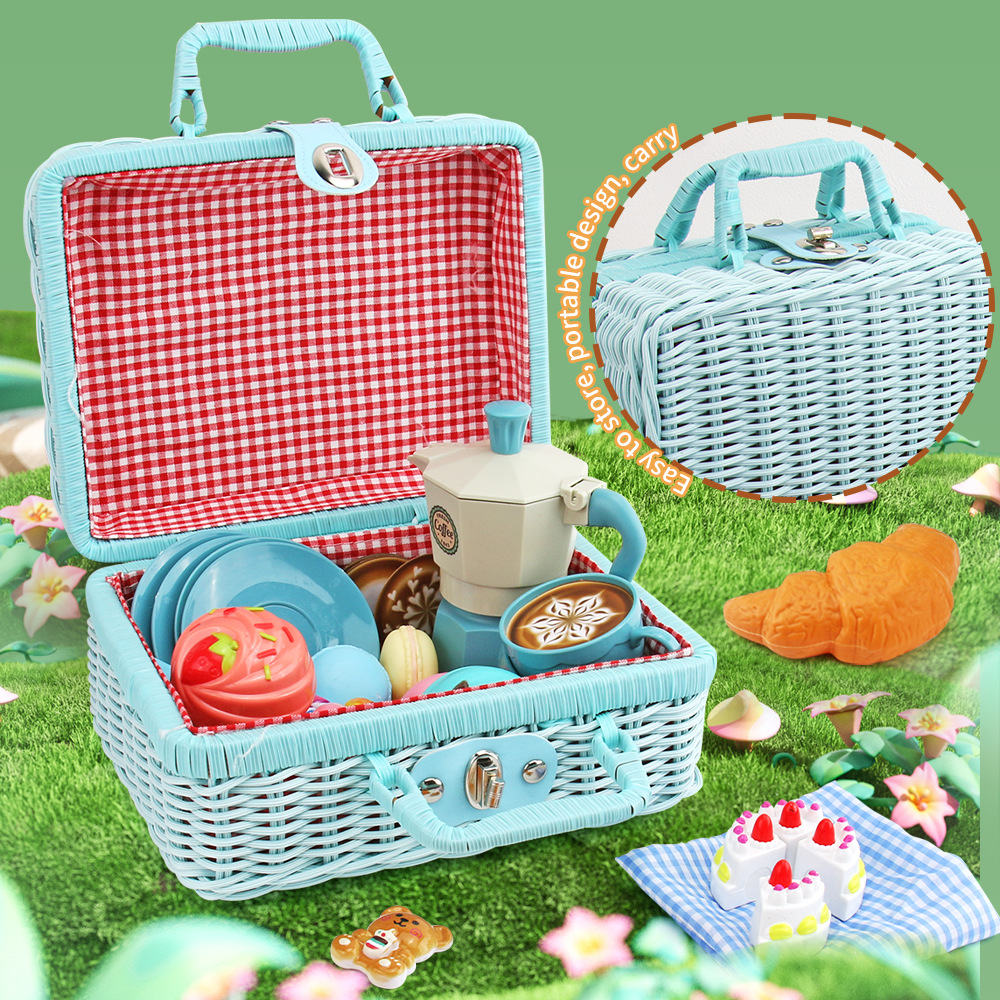 Food Snacks For Kids Party - Picnic Food Kitchen Toys Girl Tea