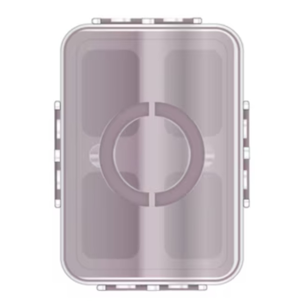 Food Snacks Box - 4-Compartment Mini Snack Box Food Storage