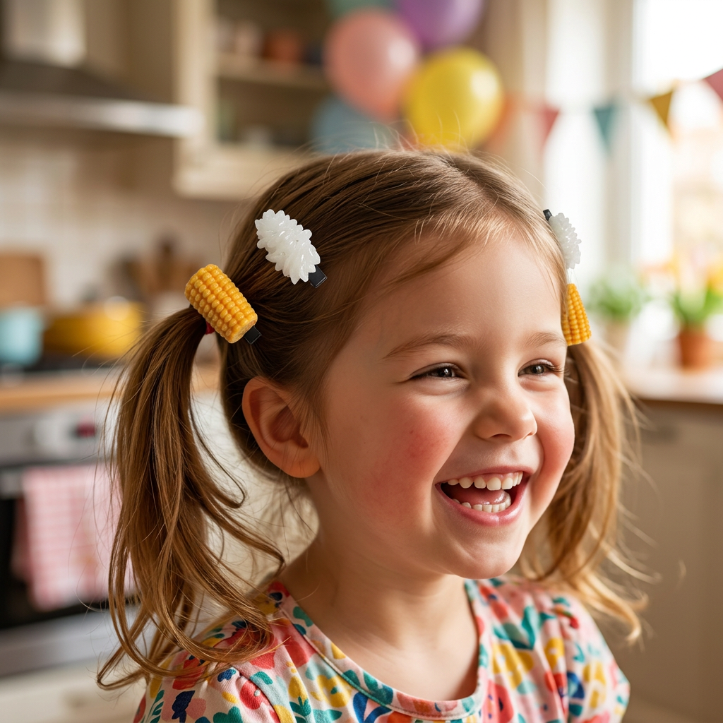 Mini Food Hair Clips Set Reali - Food Snacks For Kids Party avaliação e preço