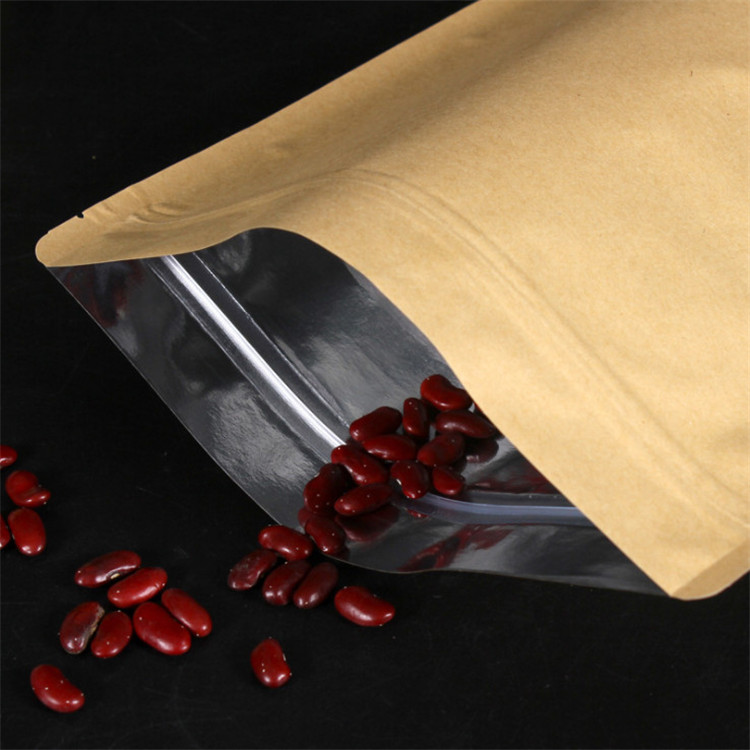 100pcs Flat Bottom Kraft Paper - Food Or Snacks avaliação e preço