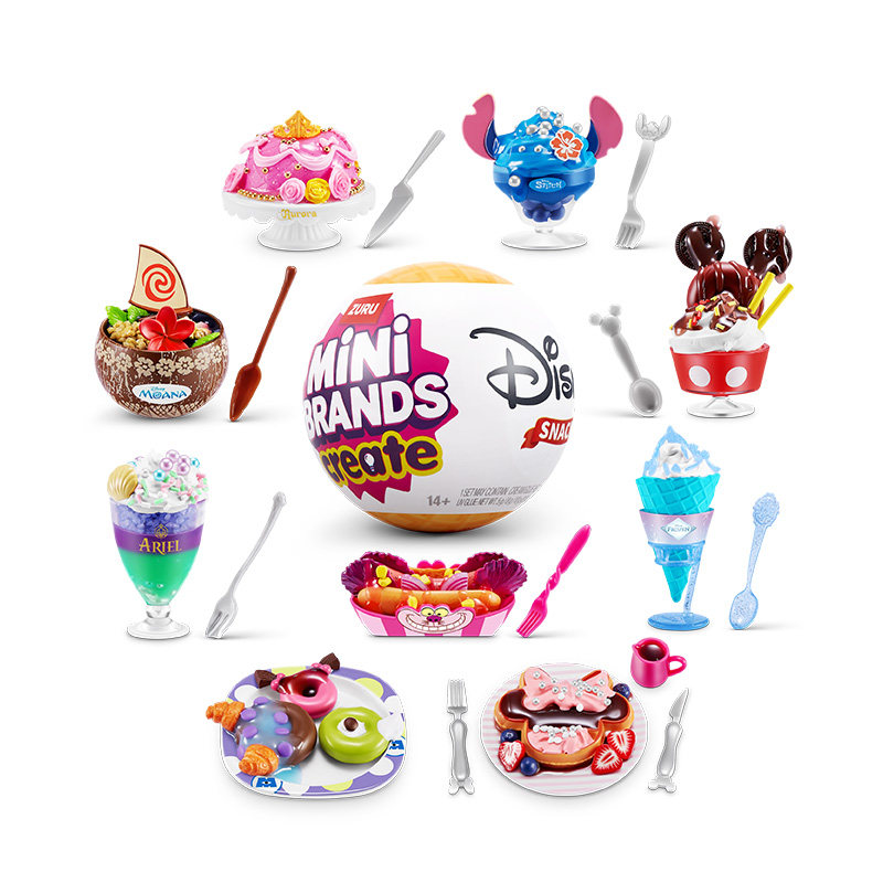Zuru Mini Brands Create Disney - Food Snacks Box avaliação e preço