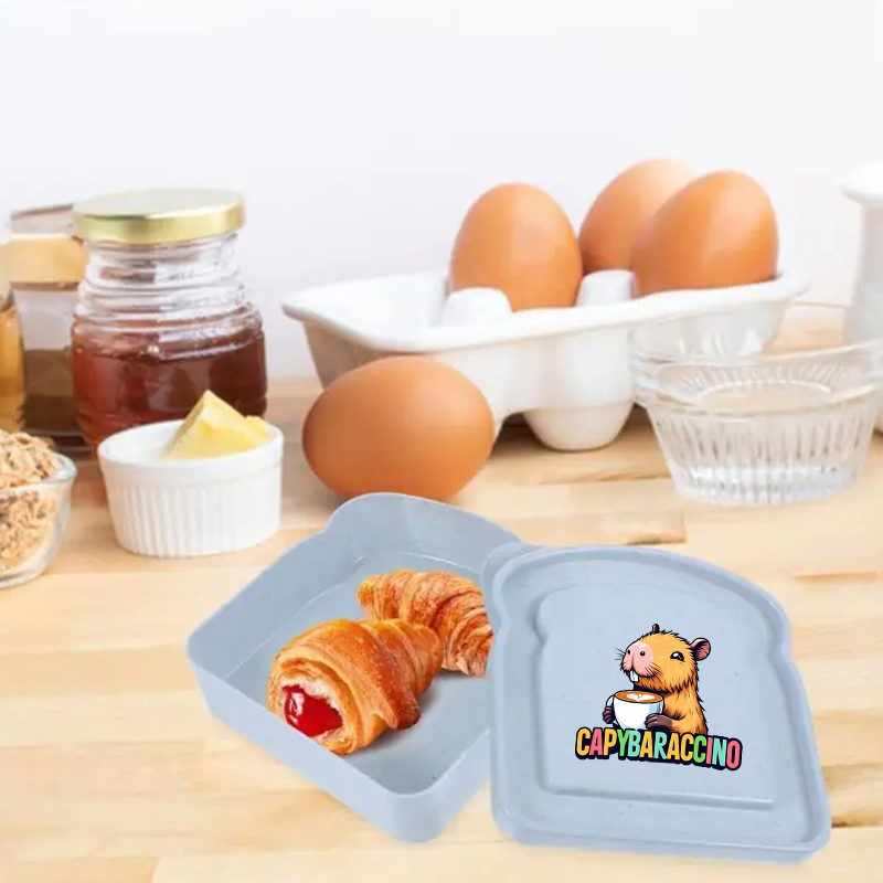 Capybara Sandwich Food Storage - Food Snacks Box avaliação e preço