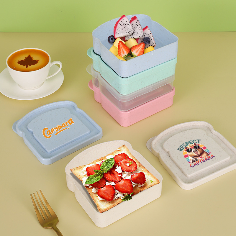 Capybara Sandwich Food Storage - Food Snacks Box avaliação e preço