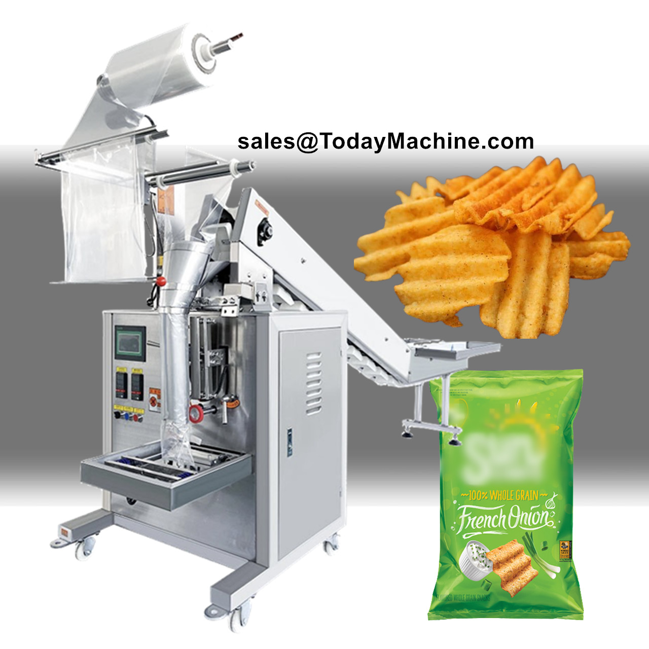 Automatic Small Vertical Chain - Mixed Seed Snack avaliação e preço