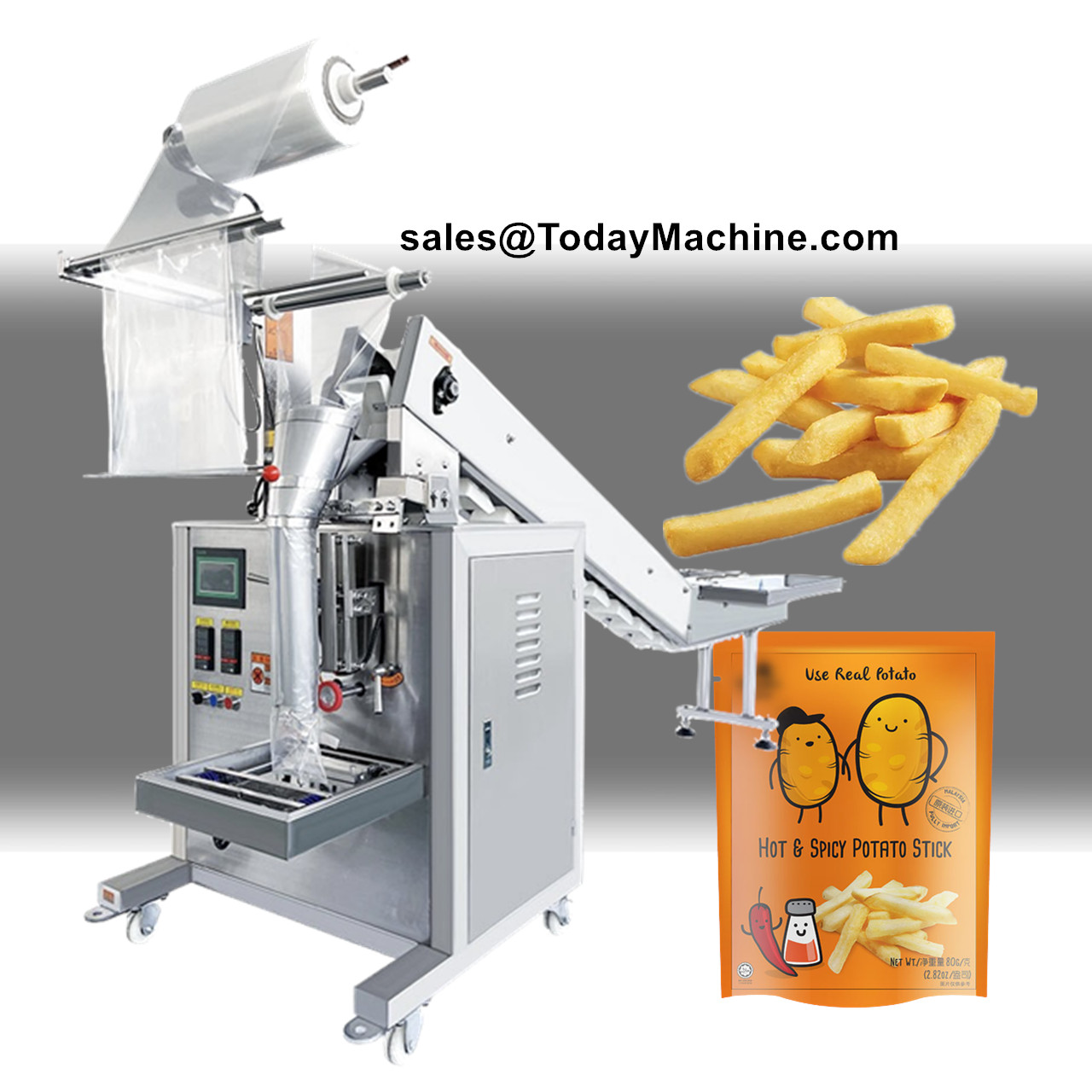 Automatic Small Vertical Chain - Mixed Seed Snack avaliação e preço