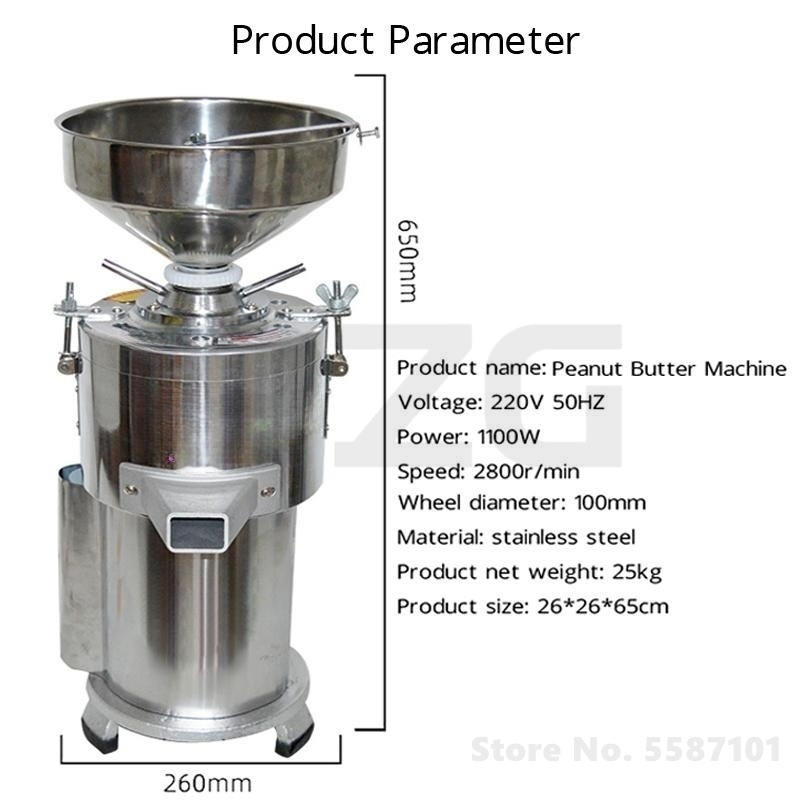 15kg/h Peanut Butter Maker Mac - Peanut Butter Snack avaliação e preço