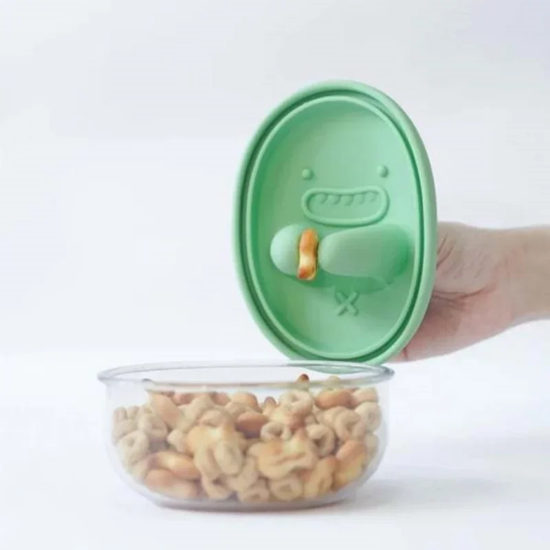 Hands-Free Snack Box, No Crumb - Food Snacks Box avaliação e preço