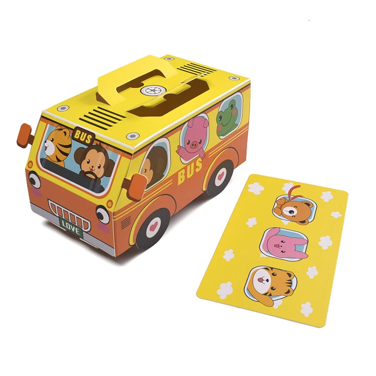 6PCS Gift Box Packaging Handle - Food Snacks For Kids Party avaliação e preço