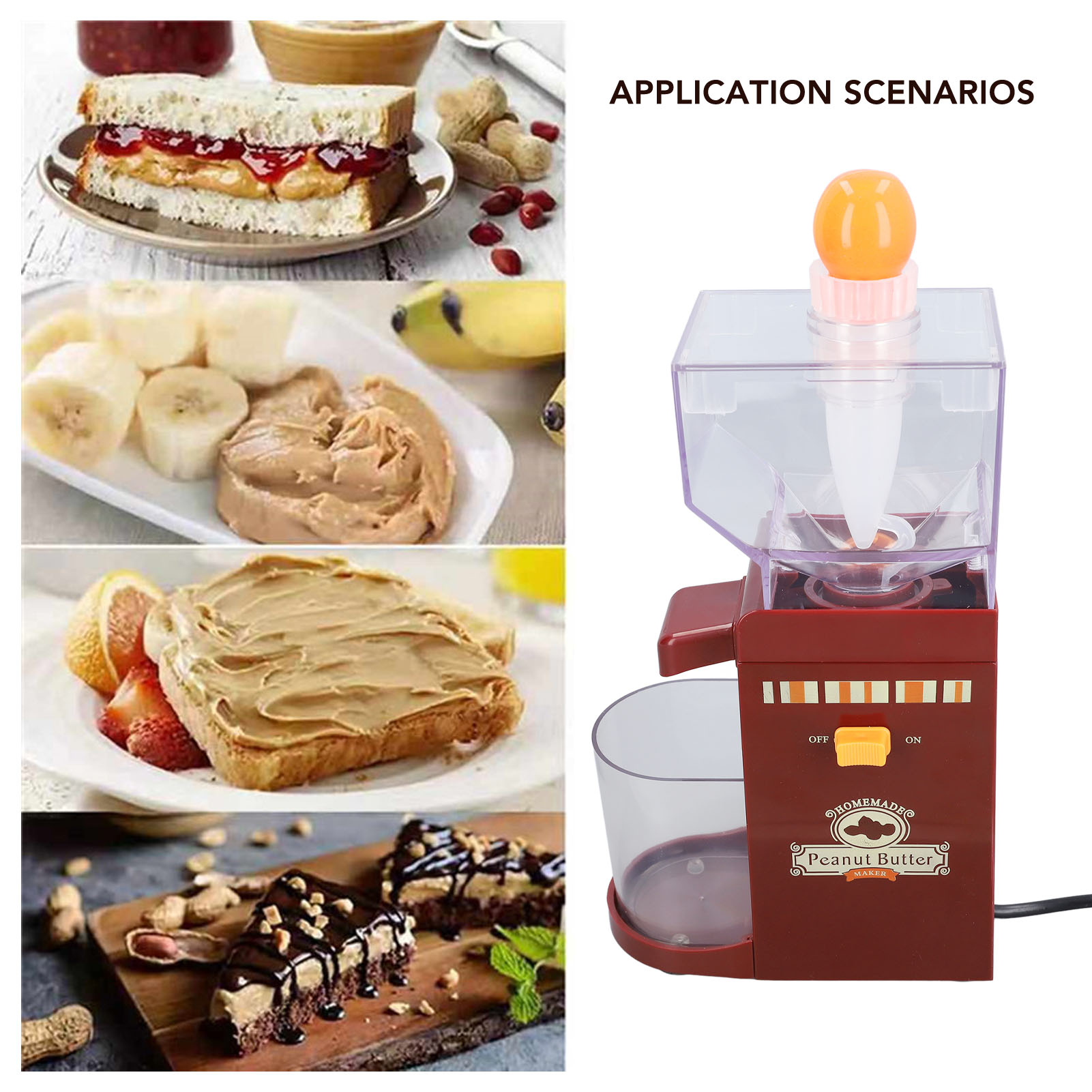 Peanut Butter Maker Home Elect - Peanut Butter Snack avaliação e preço
