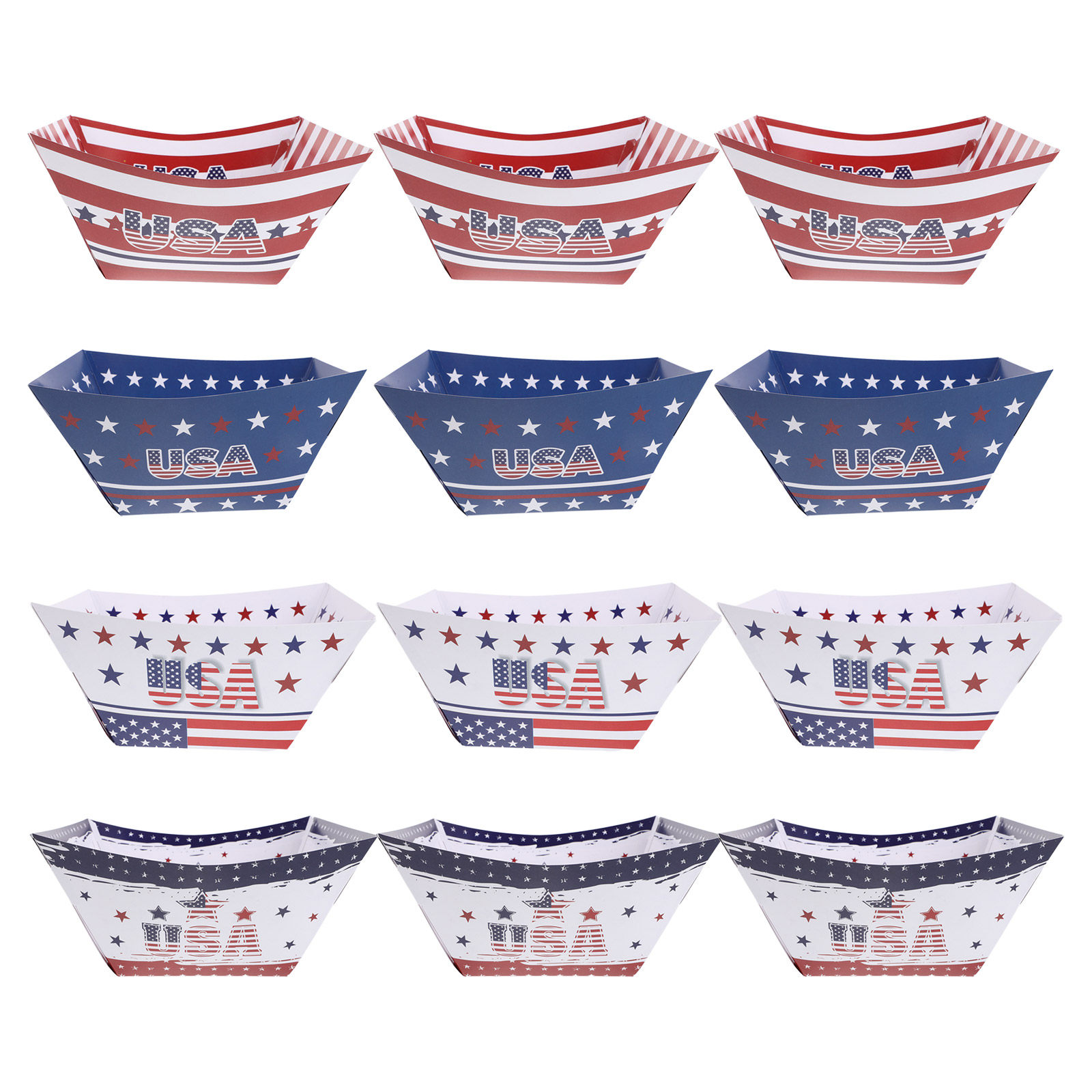 12Pcs Independence Day Party S - Food Snacks Box avaliação e preço