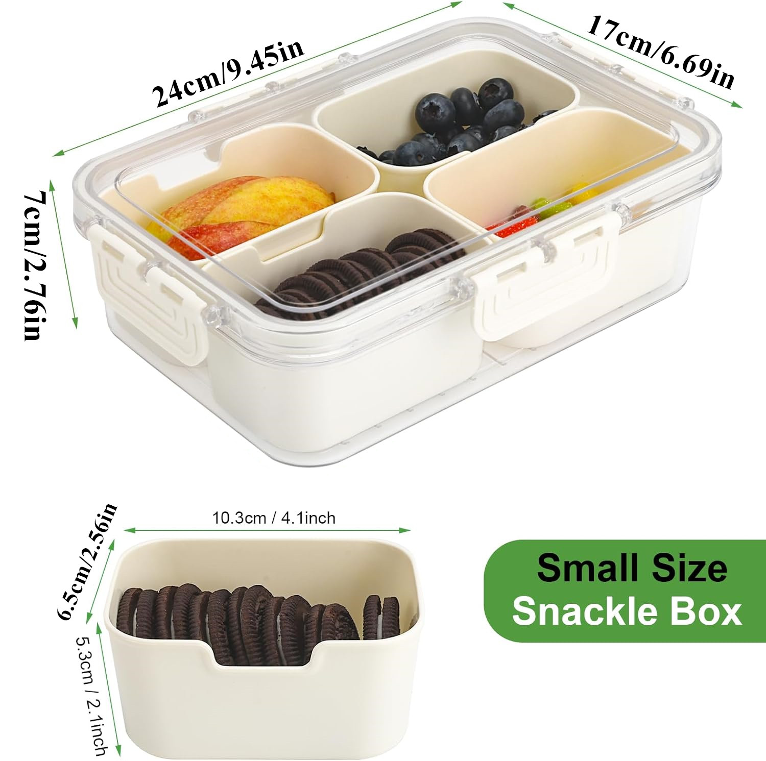 Portable food storage box, sna - Food Snacks Box avaliação e preço