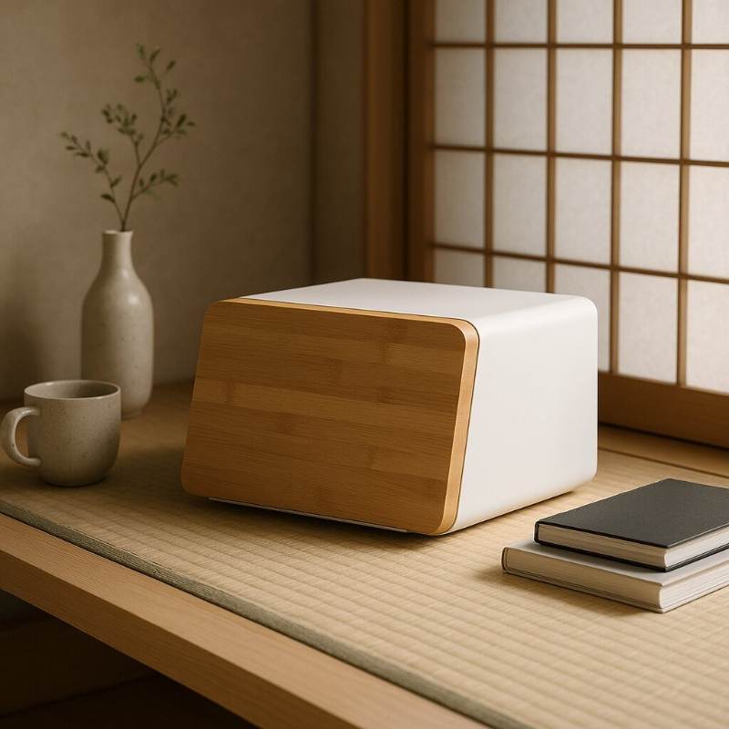 Bamboo Bread Box for Kitchen S - Food Snacks Box avaliação e preço
