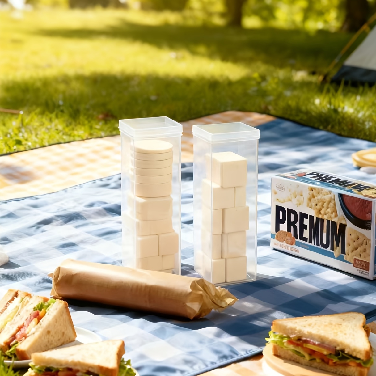 Clear Rectangular Sealed Food  - Food Snacks Box avaliação e preço