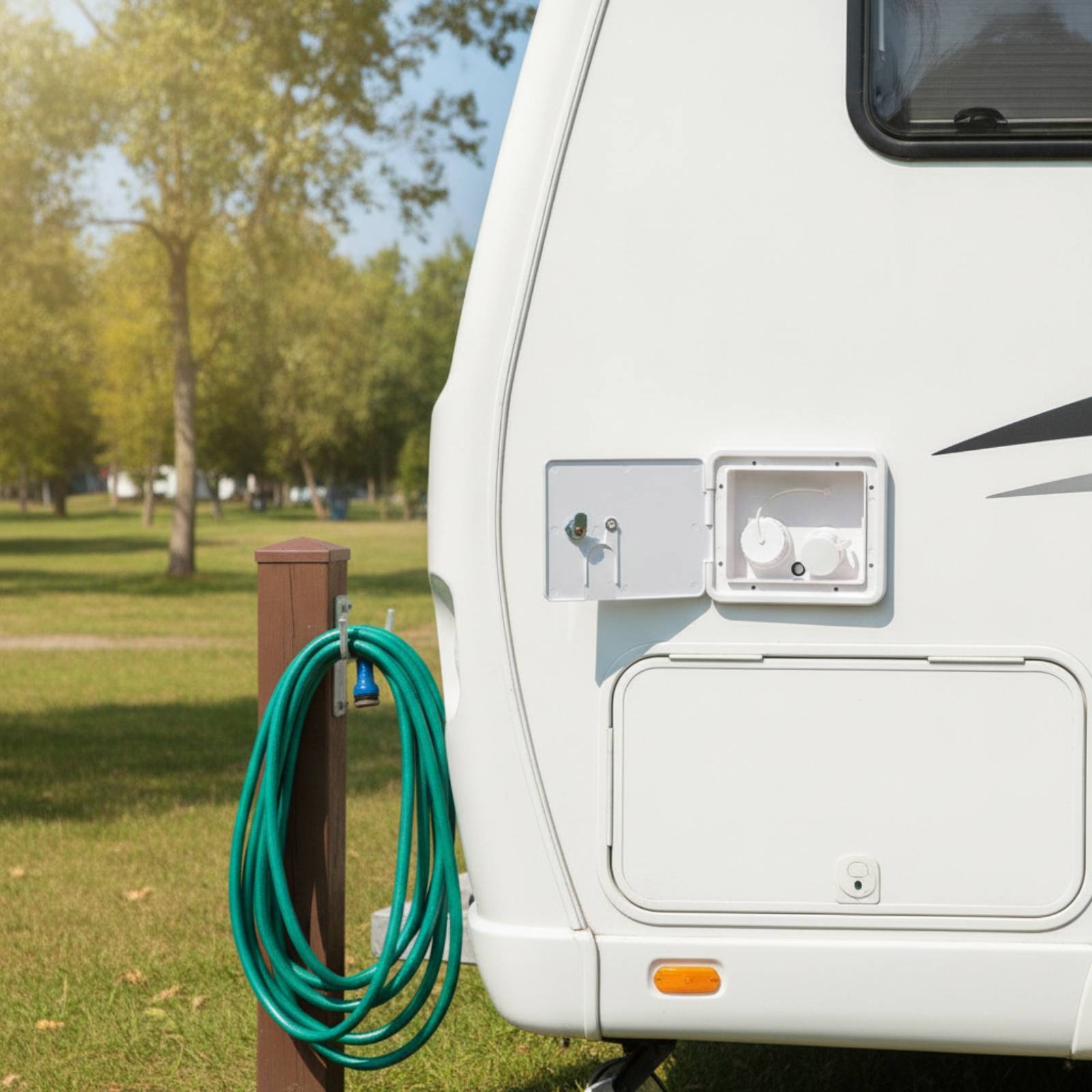 RV Fresh Water Inlet with Lock - Food & Snacks Coloring Book Bold & Easy Pdf avaliação e preço