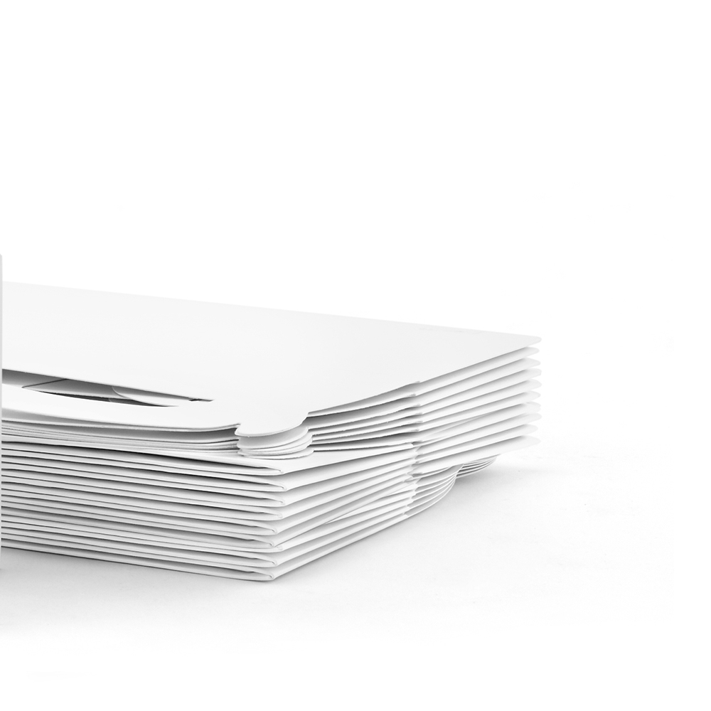 10pcs Large Gable Boxes White  - Food Or Snacks avaliação e preço