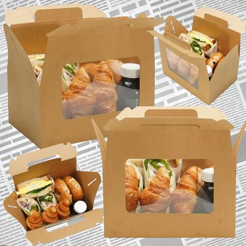 10/30 Piece With Window Transp - Food Or Snacks avaliação e preço