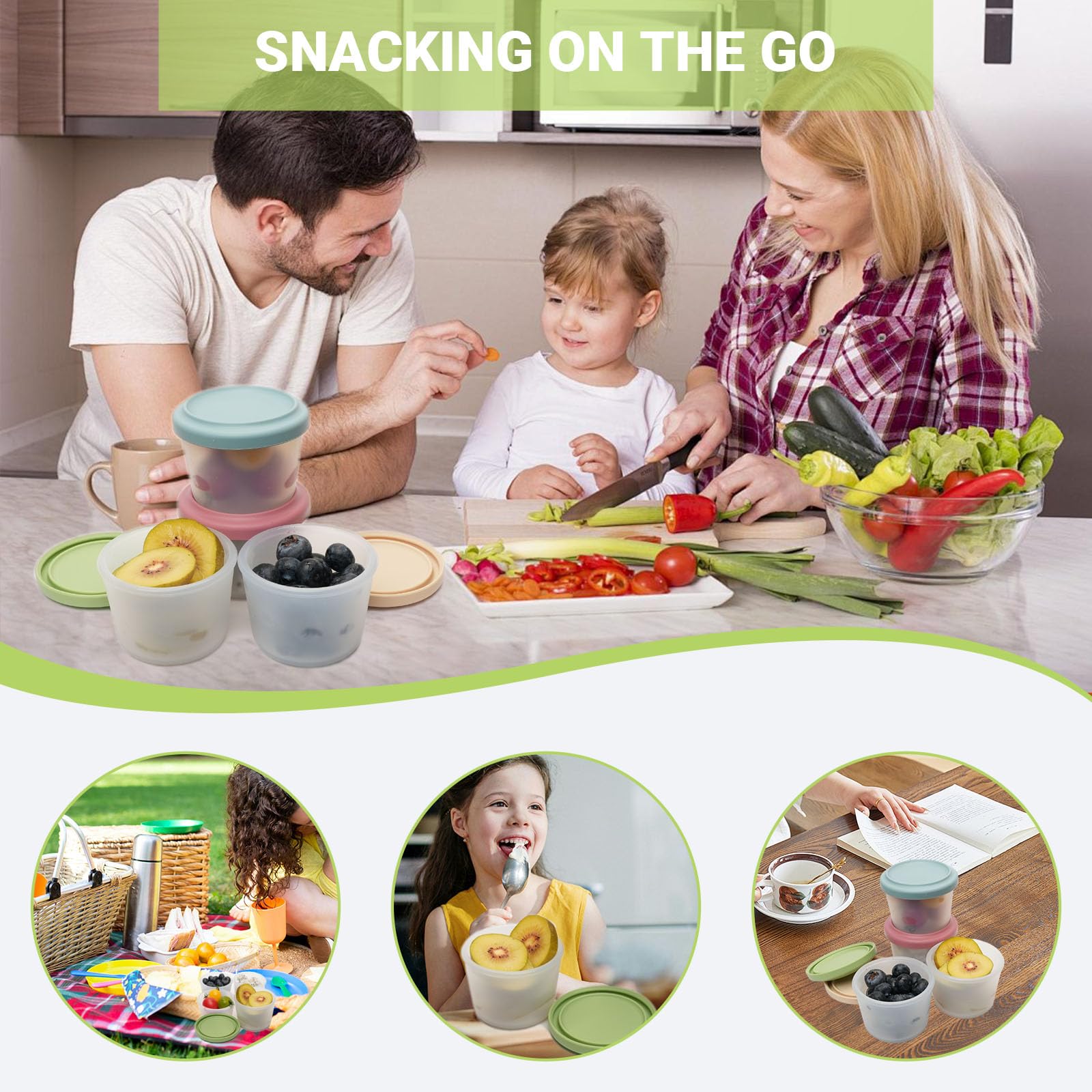 Food Grade Silicone Baby Food  - Food Snacks Box avaliação e preço