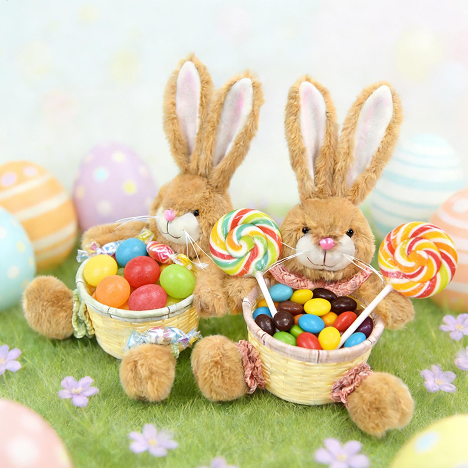 Easter Bunny Basket Candy Stor - Food Snacks For Kids Party avaliação e preço