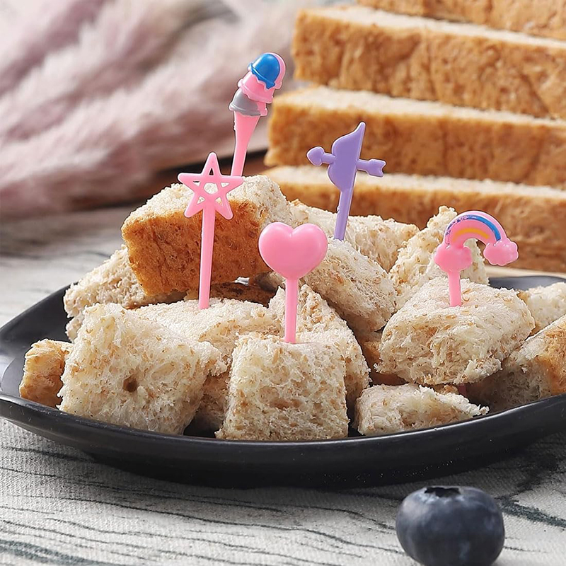 Fruit Forks for Kids Children  - Food Snacks For Kids Party avaliação e preço