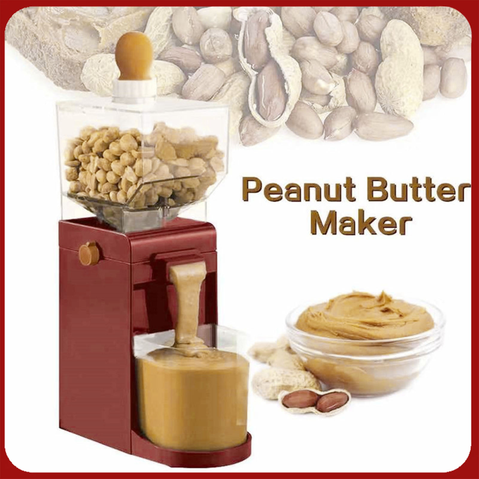 Peanut Butter Maker Home Elect - Peanut Butter Snack avaliação e preço