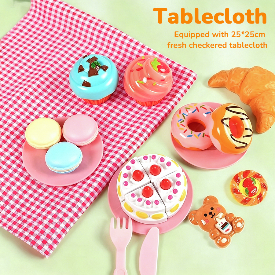 Picnic Food Kitchen Toys Girl  - Food Snacks For Kids Party avaliação e preço