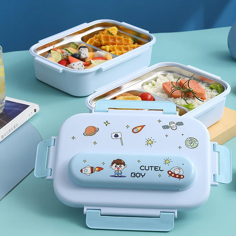 304 Stainless Steel Kids Lunch - Food Or Snacks avaliação e preço
