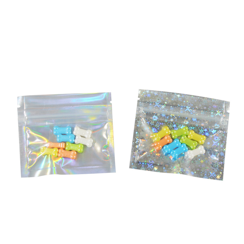 100/500/1000PCS Resealable Cle - Food Or Snacks avaliação e preço