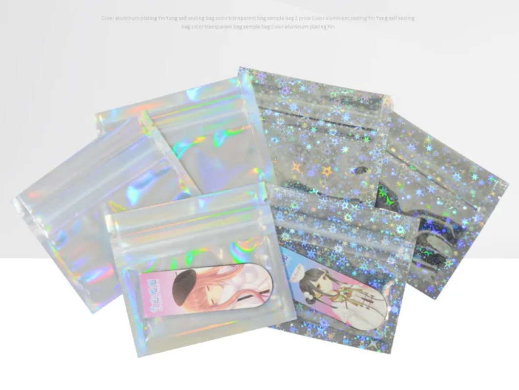 100/500/1000PCS Resealable Cle - Food Or Snacks avaliação e preço
