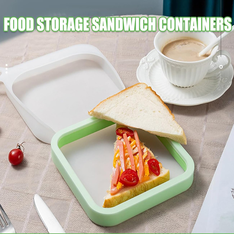 Silicone Sandwich Toast Bento  - Food Or Snacks avaliação e preço