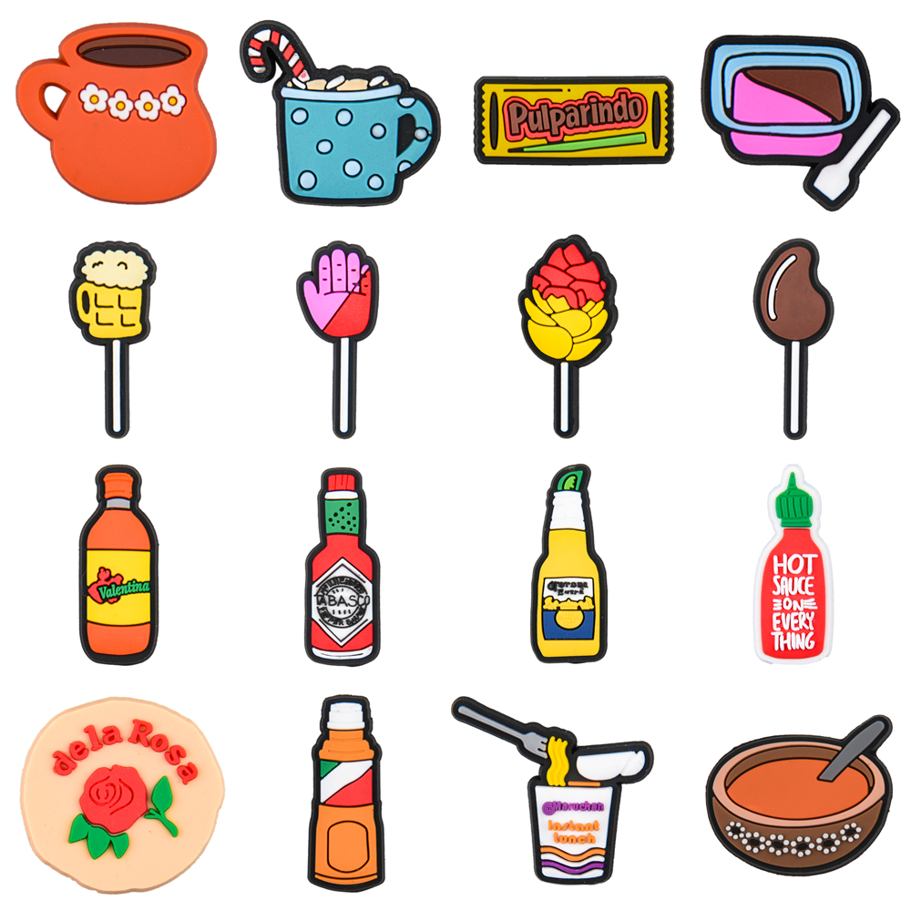 Mexican Shoe Charms Food Snack - Food Snacks For Kids Party avaliação e preço