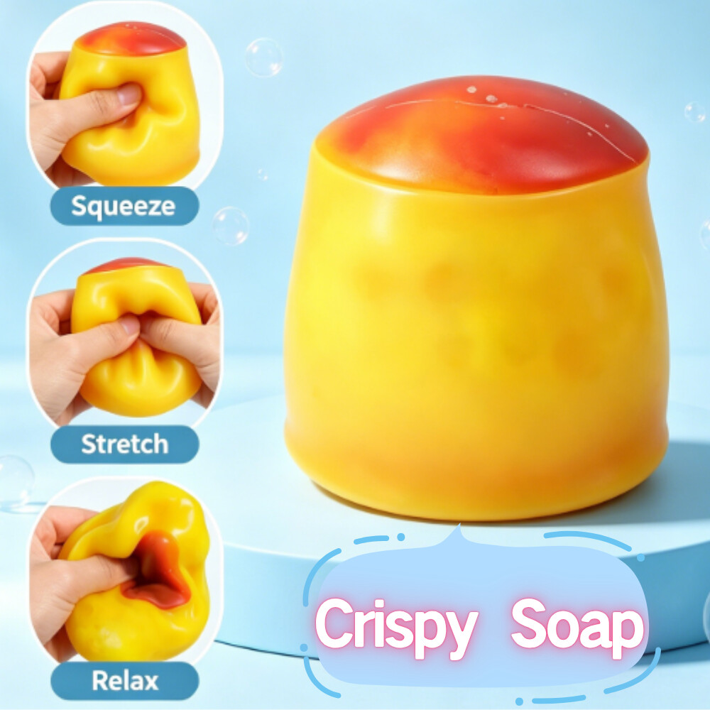 NEW Crunchy Squishy Caramel Pu - Food Or Snacks avaliação e preço