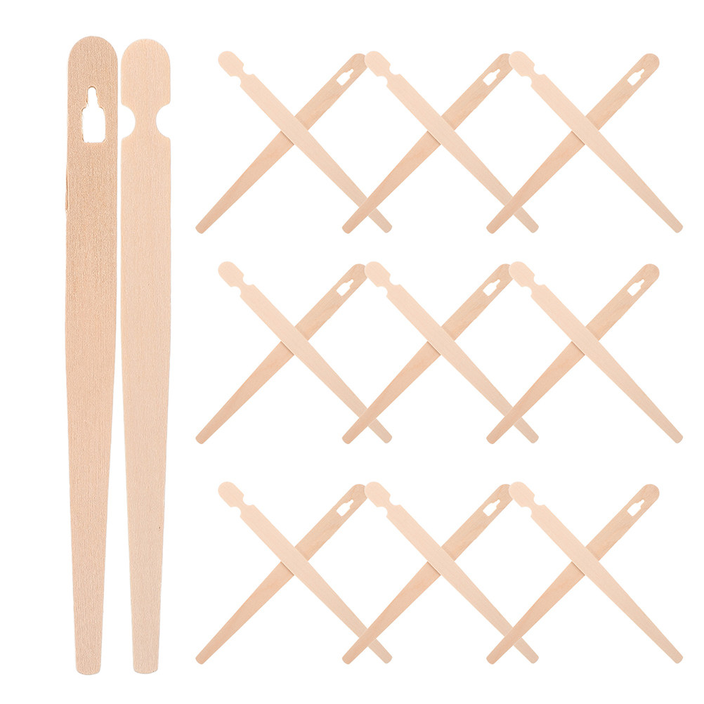 100Sets Wooden Dessert Tongs P - Food Snacks For Kids Party avaliação e preço